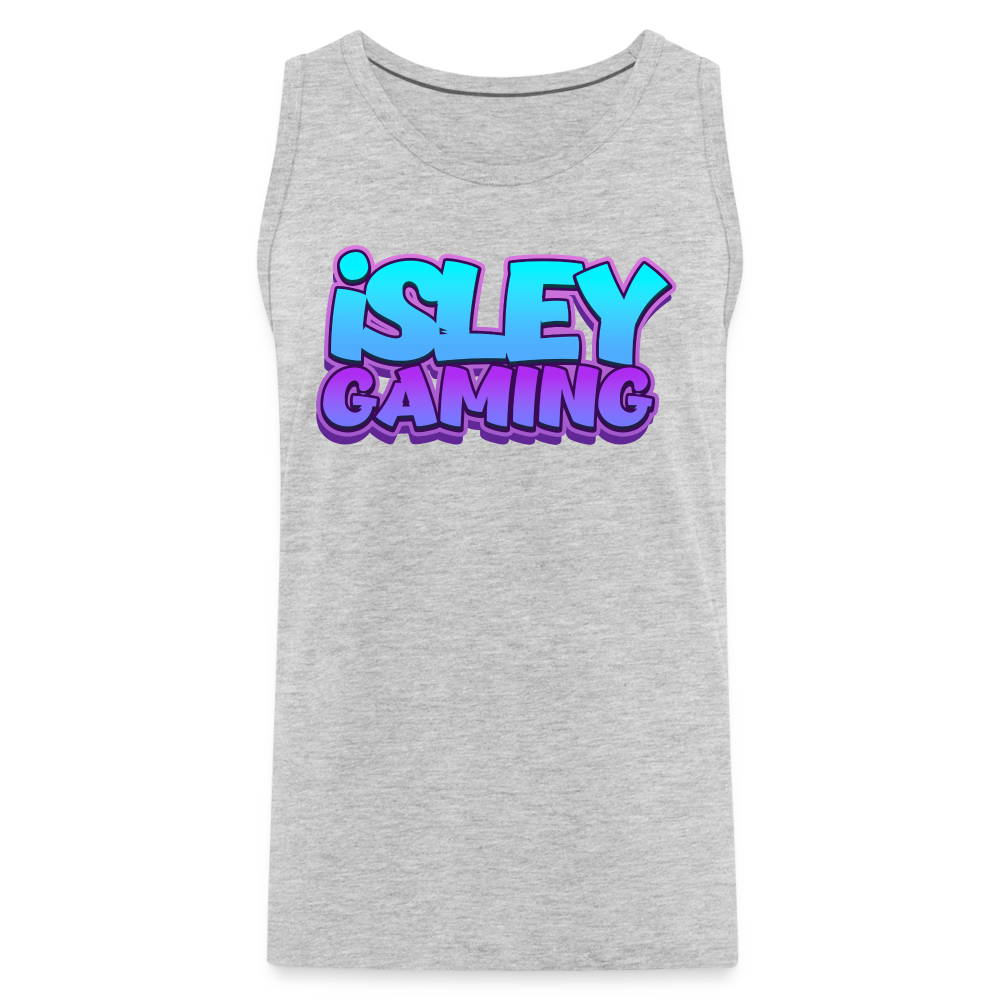 Men’s iSLEYGaming Premium Tank - heather gray