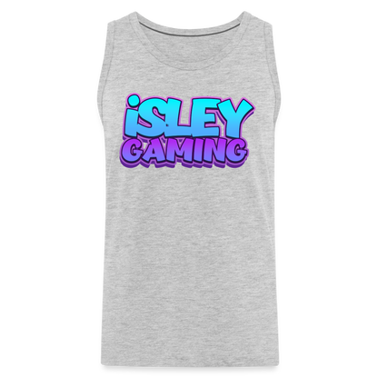 Men’s iSLEYGaming Premium Tank - heather gray