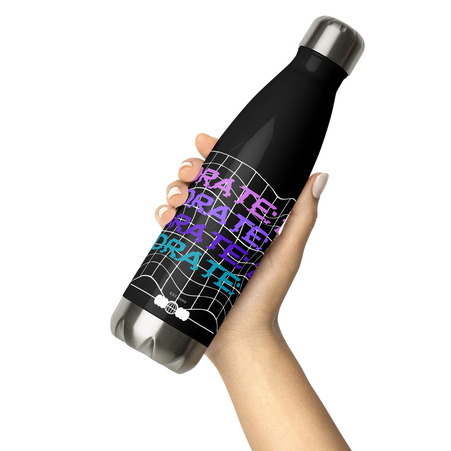 Sharpy Dot 'Hydrate' Stainless Steel Water Bottle