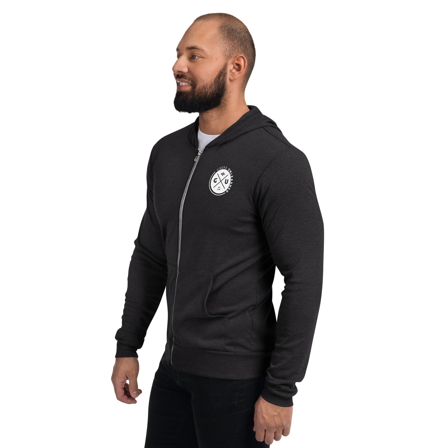 Adult Lightweight Zipped Hoodie