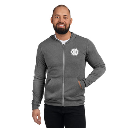 Adult Lightweight Zipped Hoodie