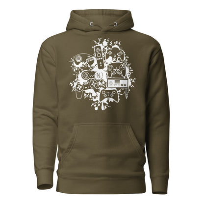 Adult 'Controller Splash' Pullover Hoodie