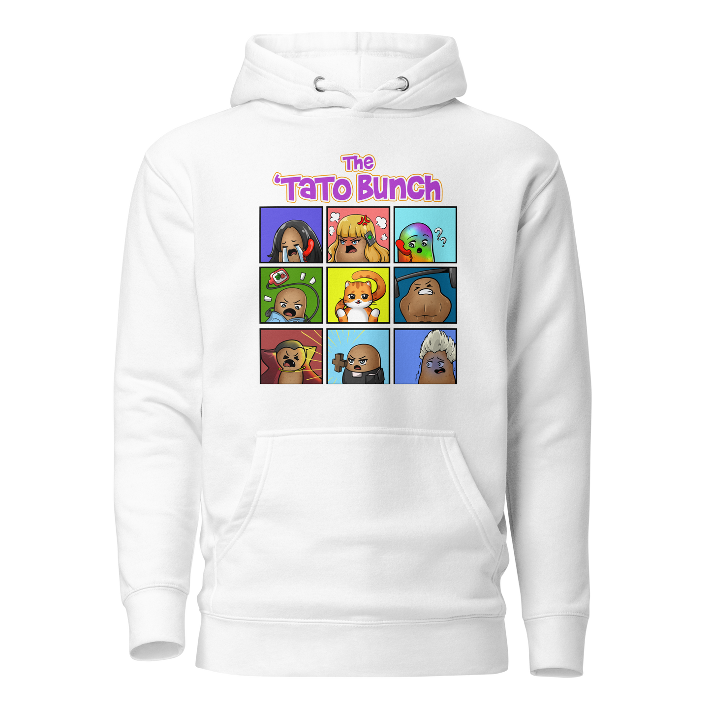 Adult Mrs. Freeze 'Tato Bunch' Pullover Hoodie