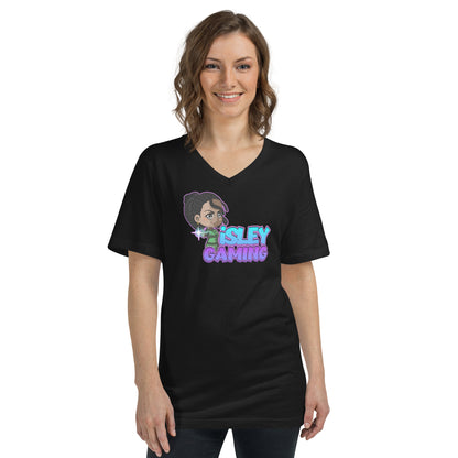 Adult iSLEYGaming 'Pew-Pew' V-Neck T-Shirt