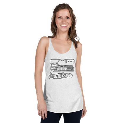 Women's RE 'Blueprint' Racerback Tank