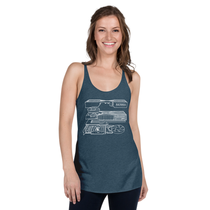 Women's RE 'Blueprint' Racerback Tank