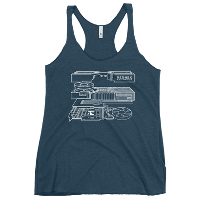 Women's RE 'Blueprint' Racerback Tank