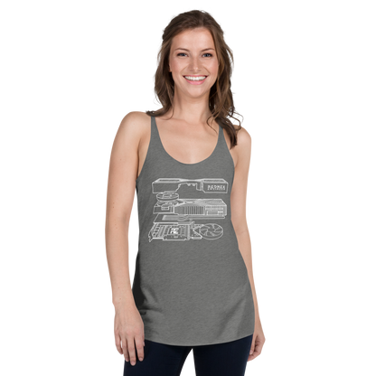 Women's RE 'Blueprint' Racerback Tank