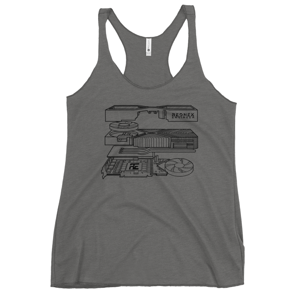 Women's RE 'Blueprint' Racerback Tank