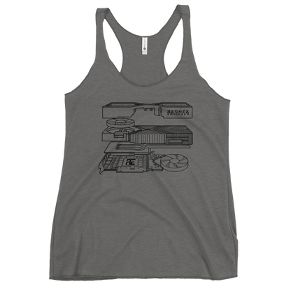 Women's RE 'Blueprint' Racerback Tank