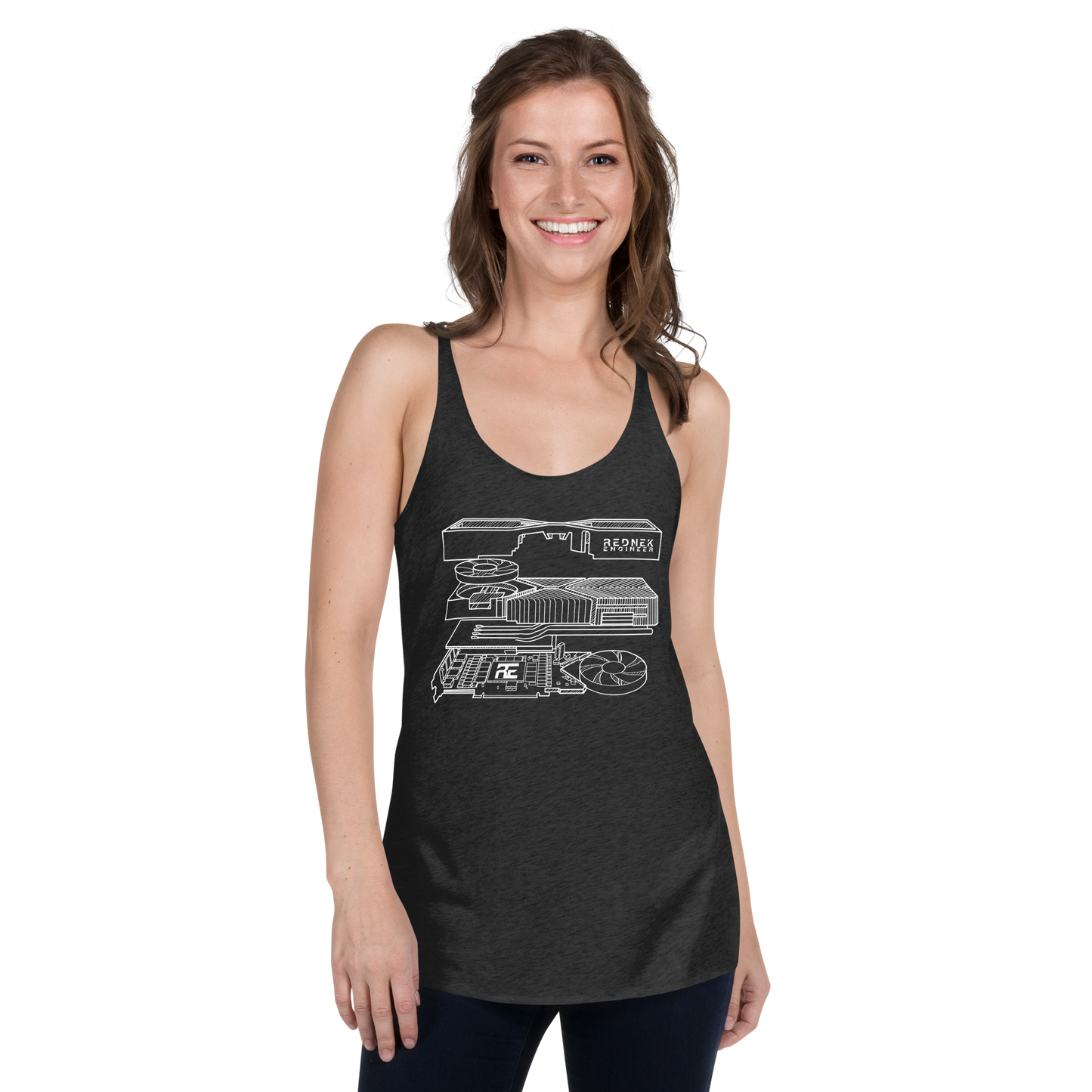 Women's RE 'Blueprint' Racerback Tank