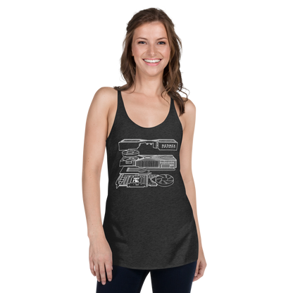 Women's RE 'Blueprint' Racerback Tank