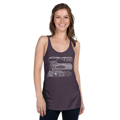 Women's RE 'Blueprint' Racerback Tank