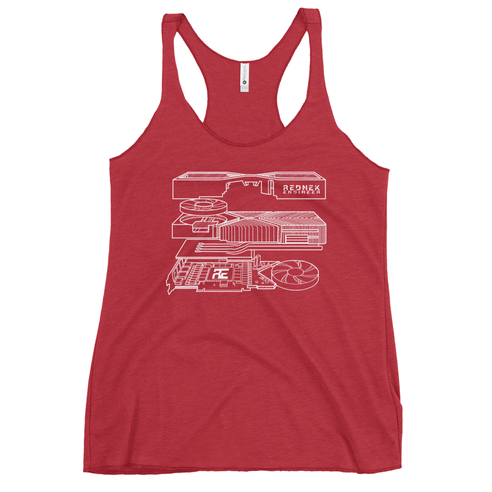 Women's RE 'Blueprint' Racerback Tank