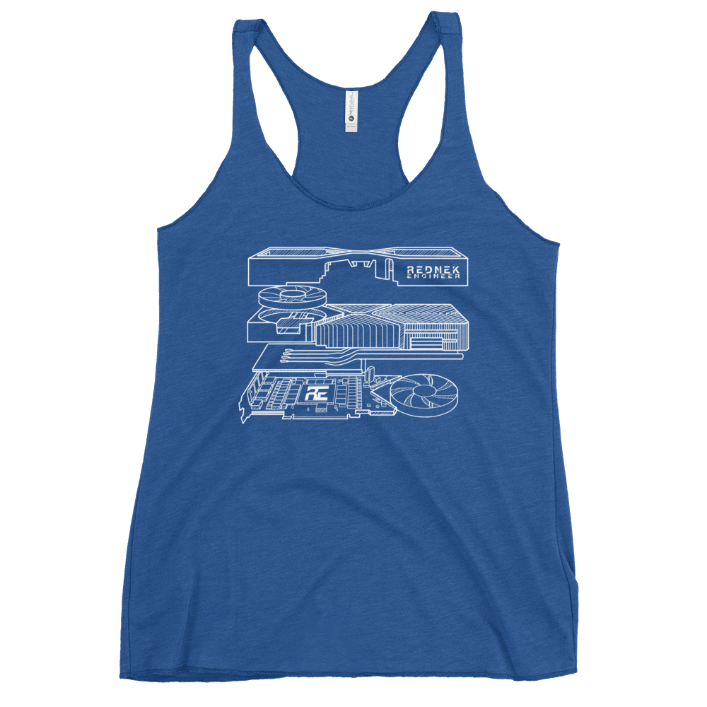 Women's RE 'Blueprint' Racerback Tank