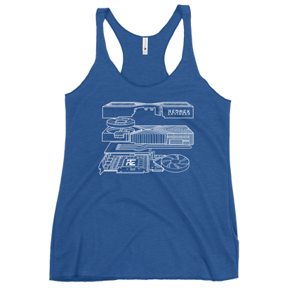 Women's RE 'Blueprint' Racerback Tank