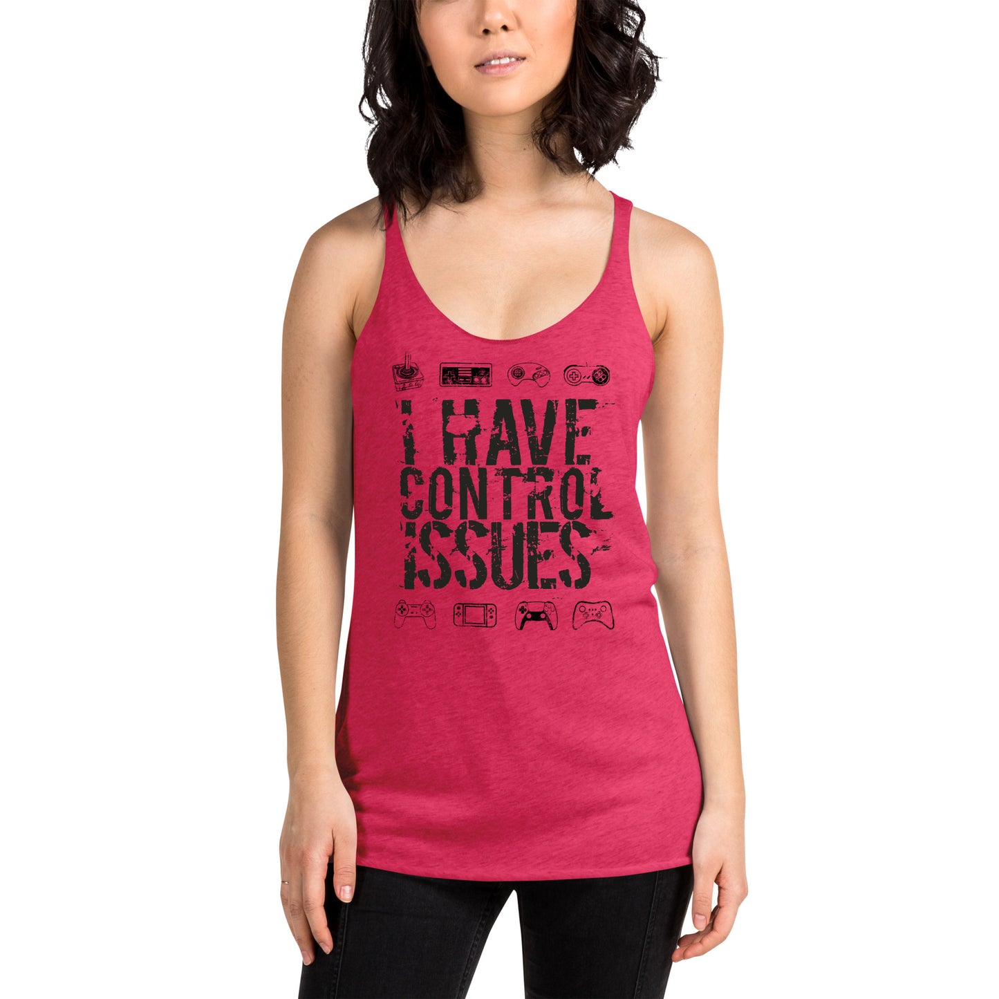 Women's 'Control Issues' Racerback Tank Top