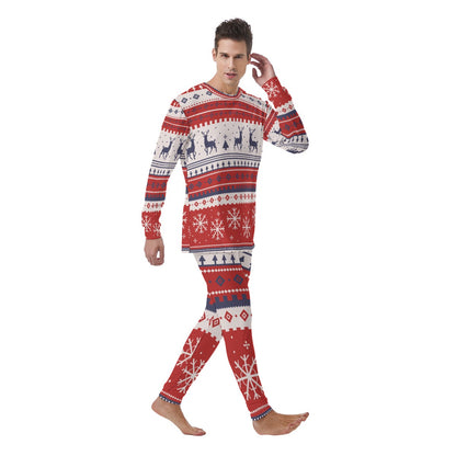 Men's Peppermint Pajama Set