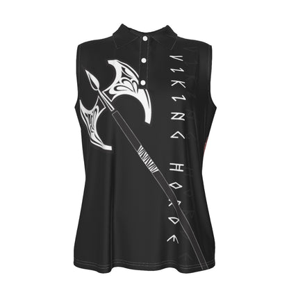 Nordic Runes Gaming Women's AOP Sleeveless Polo