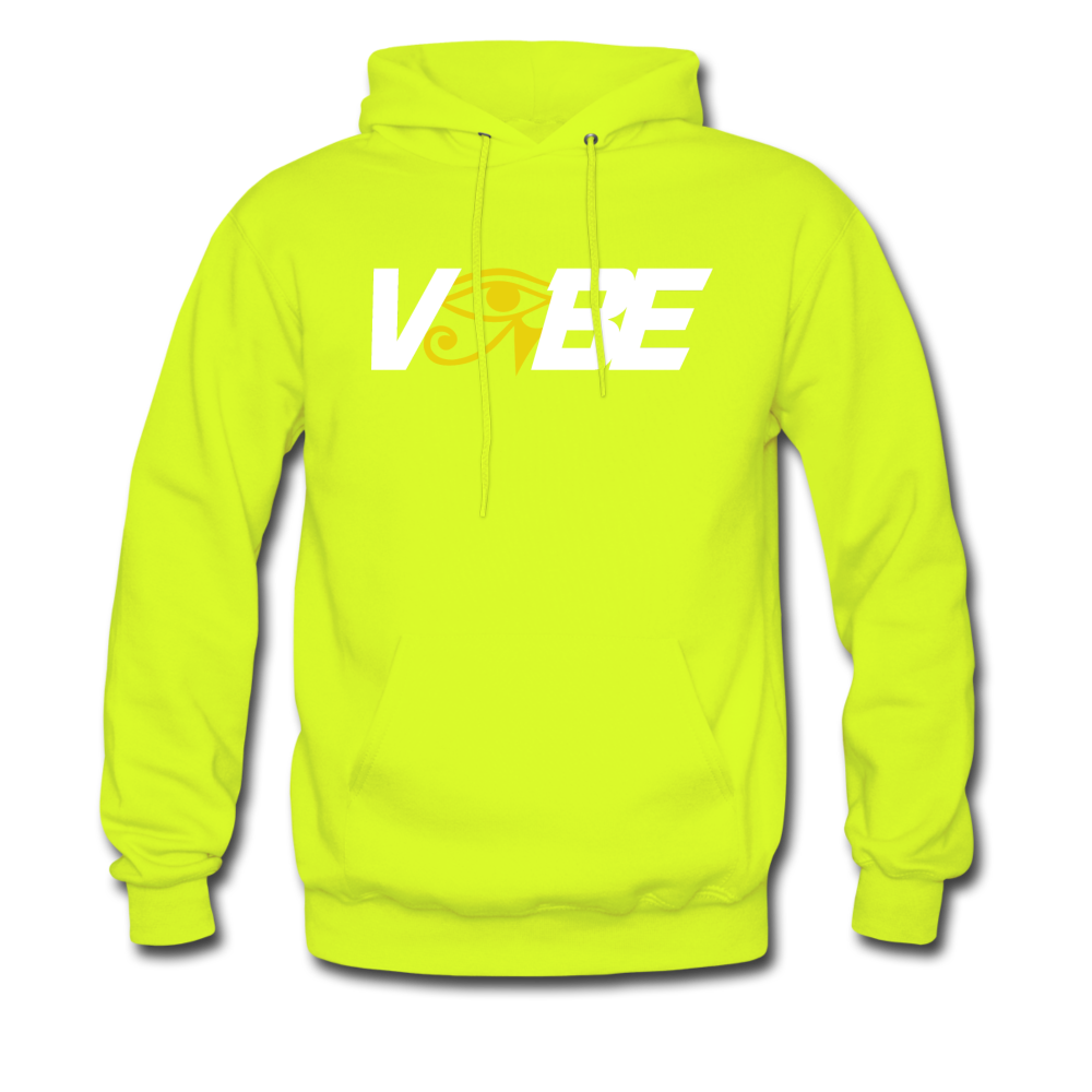 Vibe Unisex Hoodie - safety green